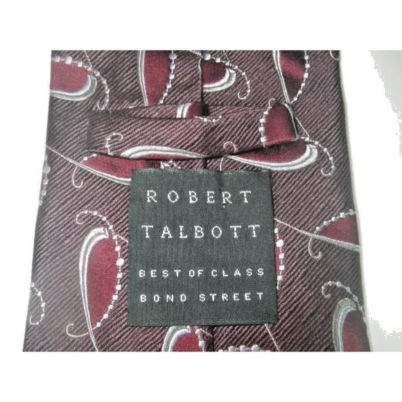 Robert Talbott Best Of Class Mens Paisley Necktie - Picture 2 of 5